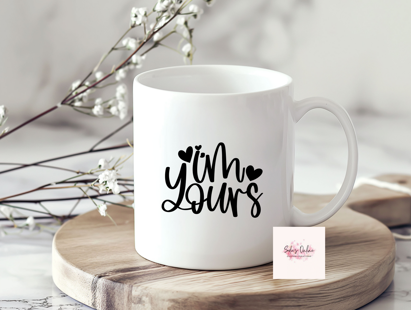 Be Mine / I'm Yours - Set of 2 - 11 oz Coffee Mugs