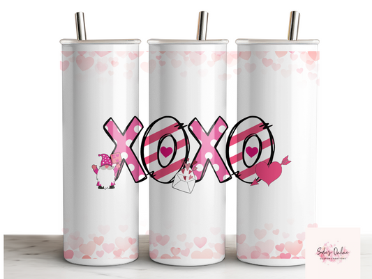XOXO  - 20oz Skinny Tumbler